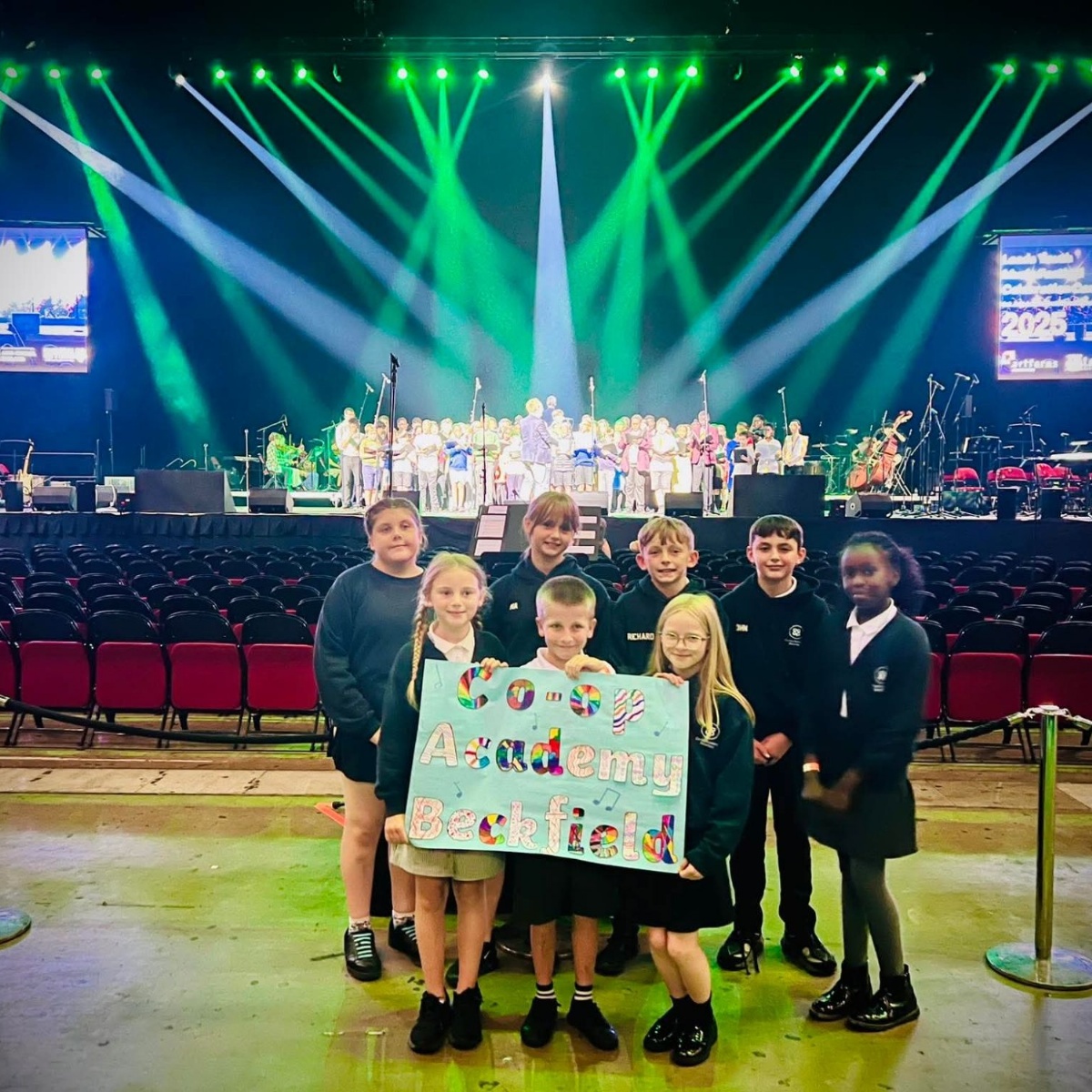 Co-op Academy Beckfield - Beckfield Students Perform at Leeds Arena!